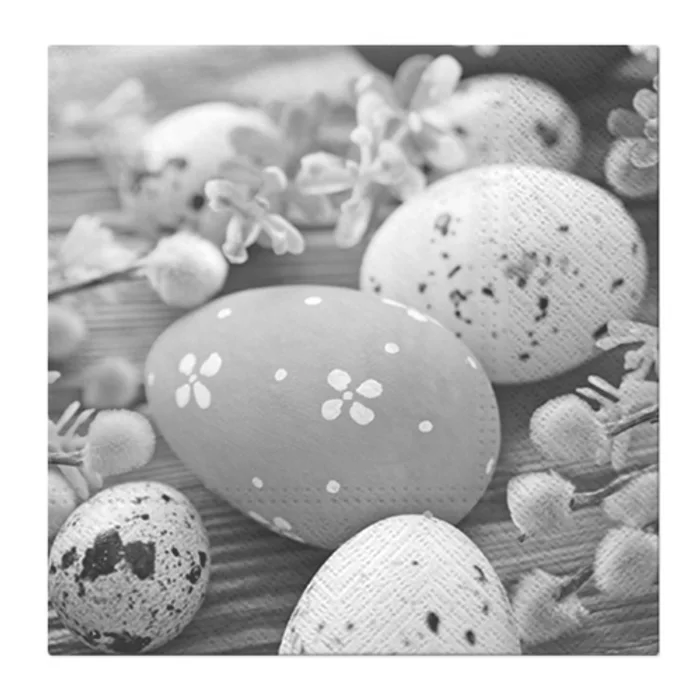 Hlavný obrázok produktu Ubrousky PAW L 33x33cm Eggs Among Catkins