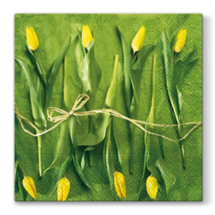 Hlavný obrázok produktu Ubrousky PAW L 33x33cm Fresh Tulips