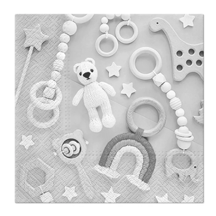 Hlavný obrázok produktu Ubrousky PAW L 33x33cm Lovely Toys
