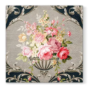 Obrúsky PAW L 33x33cm 3 vrst. Royal Bouquet [20 ks]