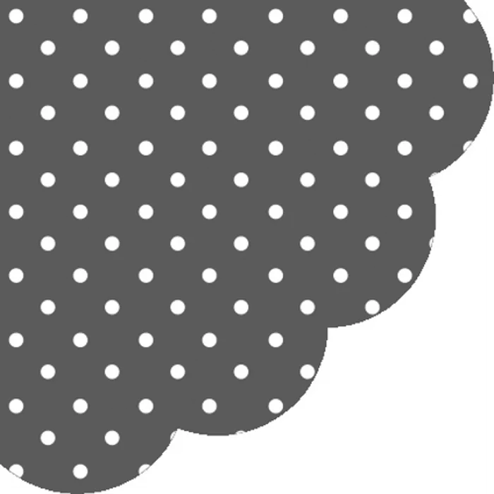 Hlavný obrázok produktu Ubrousky PAW R 32 cm Dots Chocolate