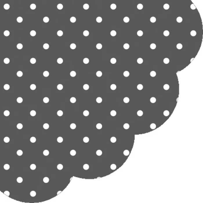 Hlavný obrázok produktu Ubrousky PAW R 32 cm Dots Dark Blue