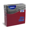 Ďalší obrázok produktu Obrúsok PREMIUM Dekor-R bordový 40 x 40 cm [50 ks]
