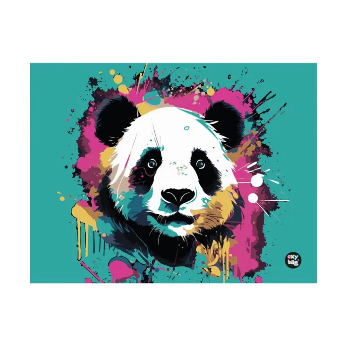 Hlavný obrázok produktu Ubrus do výtvarné výchovy 65x50cm Panda