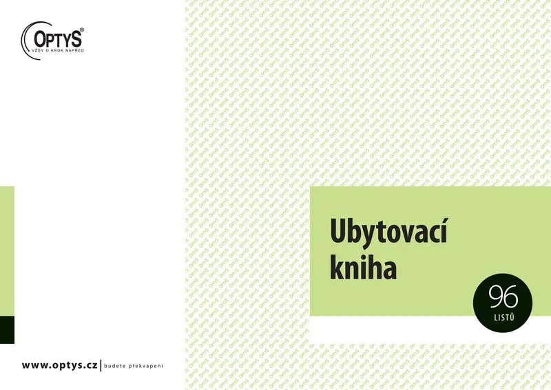 Hlavný obrázok produktu Ubytovací kniha A4 1272