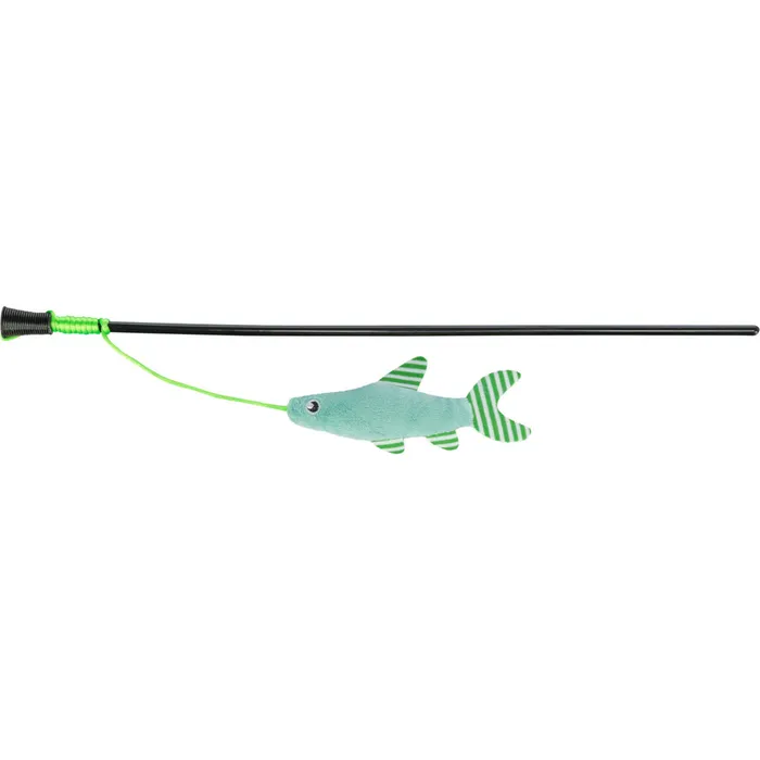 Hlavný obrázok produktu Udice s rybkou, zelená 42 cm