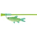 Ďalší obrázok produktu Udica s rybkou, zelená 42 cm