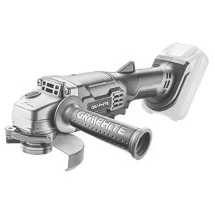 Hlavný obrázok produktu Úhlová bruska 58G003, aku, 18V, Li-Ion, Energy+, Graphite
