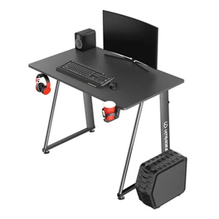 Hlavný obrázok produktu ULTRADESK Herní stůl ENTER V2, 100x60 cm, 75cm, s držákem na sluchátka a pití, kompaktní