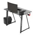 Ďalší obrázok produktu ULTRADESK Herný stôl ENTER V2, 100x60 cm, 75cm, s držiakom na slúchadlá a pitie, kompaktná veľkosť