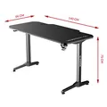 Ďalší obrázok produktu ULTRADESK Herný stôl FRAG - BLACK, 140x66 cm, 76 cm, s XXL podložkou pod myš, s ultradesk BEAM, držiak slúchadiel aj nápojov
