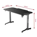 Ďalší obrázok produktu ULTRADESK Herný stôl FRAG - BLUE, 140x66 cm, 76 cm, s XXL podložkou pod myš, s ultradesk BEAM, držiak slúchadiel aj nápojov