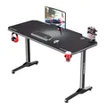Ďalší obrázok produktu ULTRADESK Herný stôl FRAG - WHITE, 140x66 cm, 76 cm, s XXL podložkou pod myš, s ultradesk BEAM, držiak slúchadiel aj nápojov
