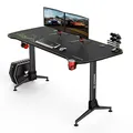 ULTRADESK Herný stôl GRAND YELLOW-GREEN, 160x75 cm, 70-80 cm, 3 úrovne výšky, s XXL podložkou pod myš, držiak slúchadiel aj nápojo