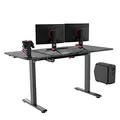Ďalší obrázok produktu ULTRADESK Herný stôl LEVEL V2, 140x68cm, 72-117cm, elektricky nastaviteľná výška, s XXL p