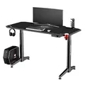 ULTRADESK Herný stôl LEVEL WHITE, 140x66cm, 72-124cm, elektricky nastaviteľná výška, s XXL podložkou pod myš, držiak slúchadiel aj