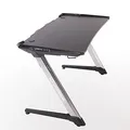 ULTRADESK Herný stôl RACER, 120X64 cm, 77 cm, RGB podsvietenie, so 4 XXL podložkami pod myš, s 2 hákmi pre slúchadlá