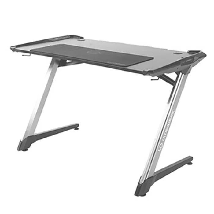 Hlavný obrázok produktu ULTRADESK Herní stůl RACER, 120X64 cm, 77 cm, RGB podsvícení, se 4 XXL podložkami pod myš