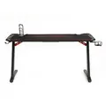 Ďalší obrázok produktu ULTRADESK Herný stôl SPACE XXL RED, 154x61 cm, 78 cm, RGB podsvietenie s dotykovým panelom, s celoplošnou podložkou pod myš
