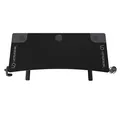 ULTRADESK Herný stôl Ultradesk CRUISER BLACK, 160x70 cm, 66-82 cm, držiak slúchadiel, 3 otvory pre káble, výškovo nastaviteľný, s 
