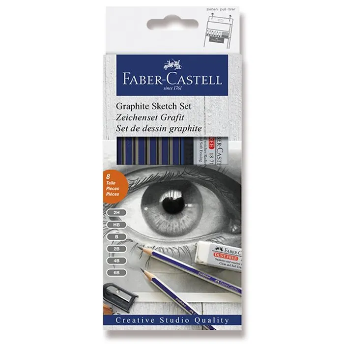 Hlavný obrázok produktu Umělecká sada Faber-Castell Goldfaber Graphite Sketch sada 8 ks