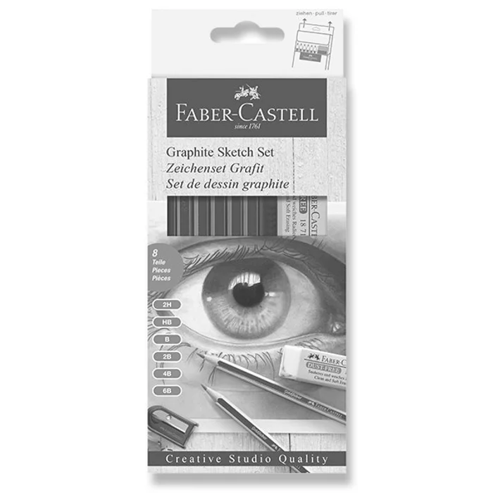 Hlavný obrázok produktu Umělecká sada Faber-Castell Goldfaber Graphite Sketch sada 8 ks
