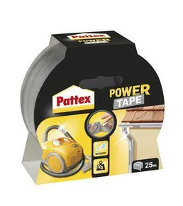 Univerzálna lepiaca páska, 50 mm x 25 m, HENKEL Pattex Power Tap, strieborná