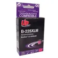 Ďalší obrázok produktu UPrint kompatibil. ink LC-225XLM, s LC-225XLM, magenta, 1200str., 13ml, B-225XLM, pre Brother MFC-J4420DW, MFC-J4620DW