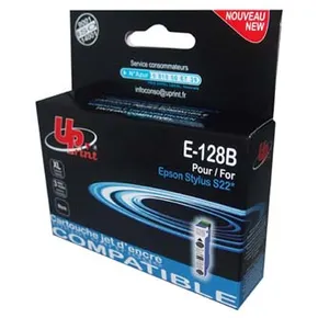 UPrint kompatibil. ink s C13T12814010, black, 200str., 10ml, E-128B, pre Epson Stylus S22, SX125, 420W, 425W, Stylus Office BX305