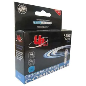 UPrint kompatibil. ink s C13T12824011, cyan, 270str., 10ml, E-128C, pre Epson Stylus S22, SX125, 420W, 425W, Stylus Office BX305