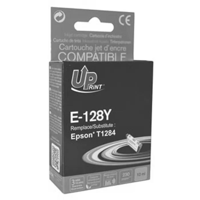 Hlavný obrázok produktu UPrint kompatibilní ink s C13T12844011, yellow, 230str., 5ml, E-128YE, pro Epson Stylus S