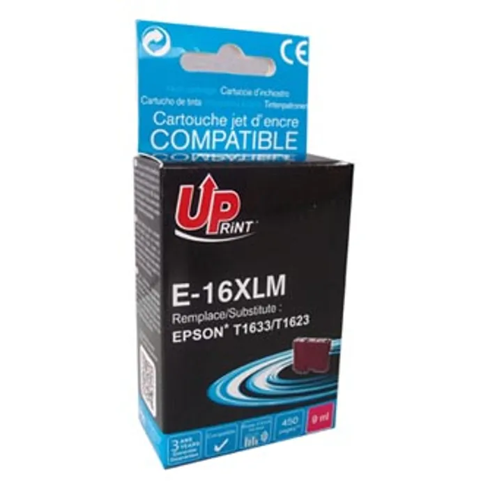 Hlavný obrázok produktu UPrint kompatibilní ink s C13T16334010, T163340, 16XL, magenta, 450str., 9ml, E-16XLM, pr