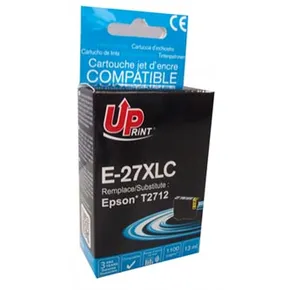 UPrint kompatibil. ink s C13T27124010, 27XL, cyan, 1100str., 13ml, pre Epson WF-3620, 3640, 7110, 7610, 7620