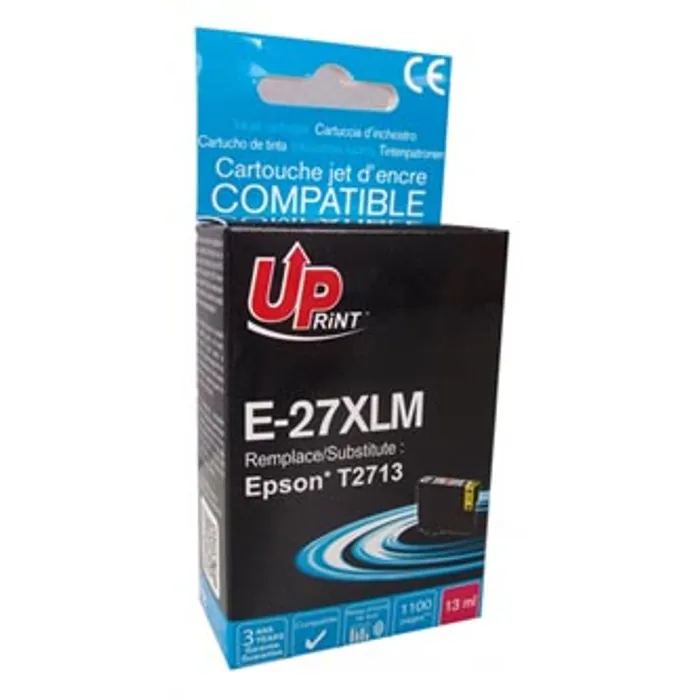 Hlavný obrázok produktu UPrint kompatibilní ink s C13T27134010, 27XL, magenta, 1100str., 13ml, E-27XLM, pro Epson