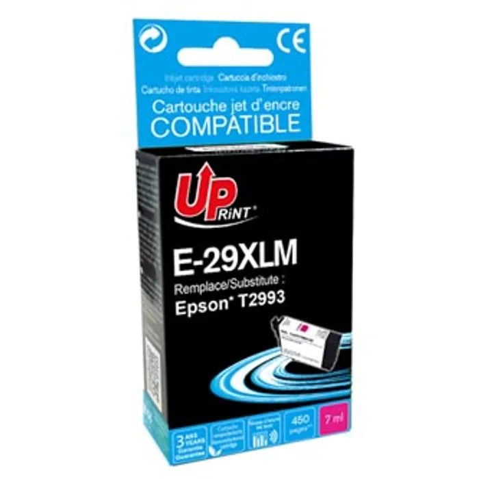 Hlavný obrázok produktu UPrint kompatibilní ink s C13T29934010, T29XL, magenta, 450str., 7ml, E-29XLM, pro Epson