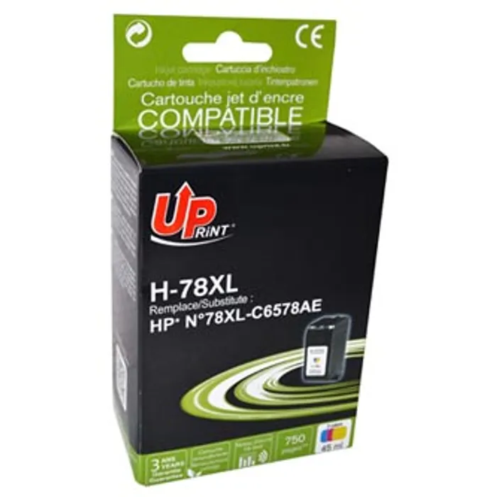 Hlavný obrázok produktu UPrint kompatibilní ink s C6578AE, HP 78, color, 45ml, H-78CL, pro HP DeskJet 970Cxi, 940