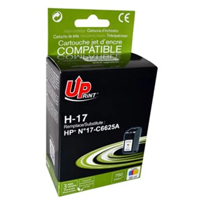 Hlavný obrázok produktu UPrint kompatibilní ink s C6625AE, HP 17, color, 40ml, H-17CL, pro HP DeskJet 840, 843c,