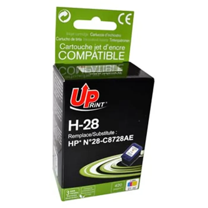 Hlavný obrázok produktu UPrint kompatibilní ink s C8728AE, color, 21ml, H-28CL, pro HP DeskJet 3420, 3325, 3550,