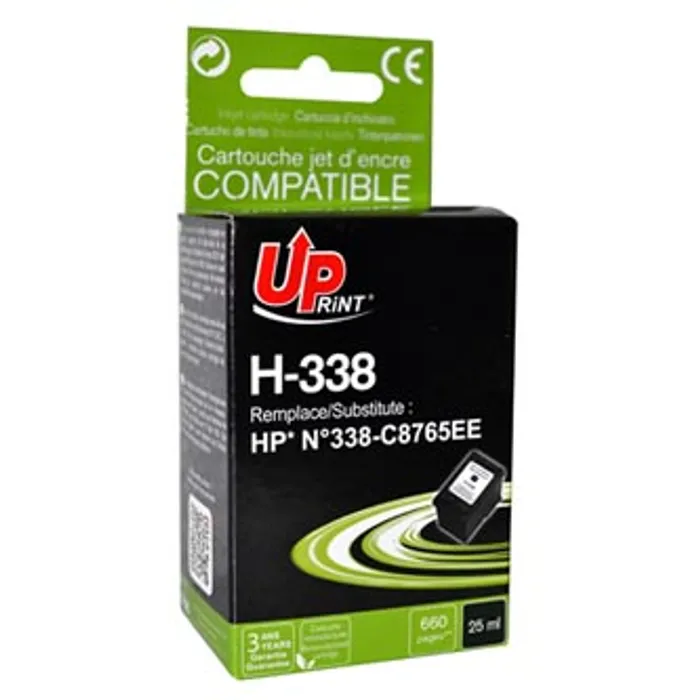 Hlavný obrázok produktu UPrint kompatibilní ink s C8765EE, HP 338, black, 660str., 25ml, H-338B, pro HP Photosmar