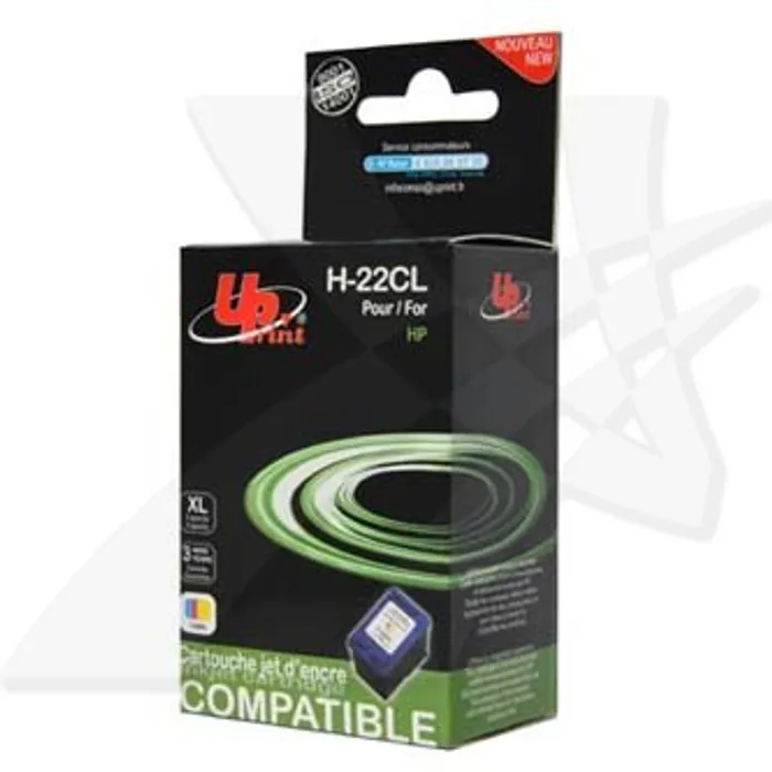 Hlavný obrázok produktu UPrint kompatibilní ink s C9352AE, HP 22, color, 18ml, H-22CL, pro HP PSC-1410, DeskJet F