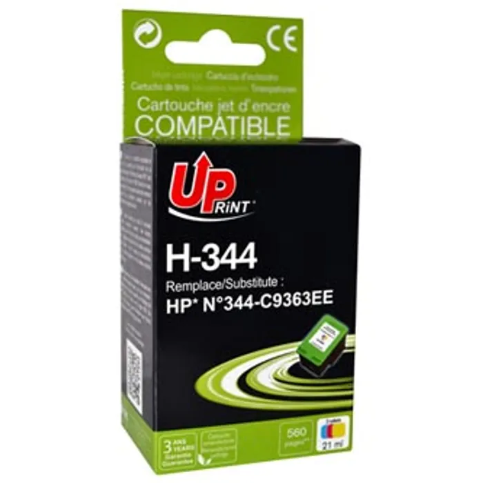 Hlavný obrázok produktu UPrint kompatibilní ink s C9363EE, color, 21ml, H-344CL, pro HP Photosmart 385, 335, 8450