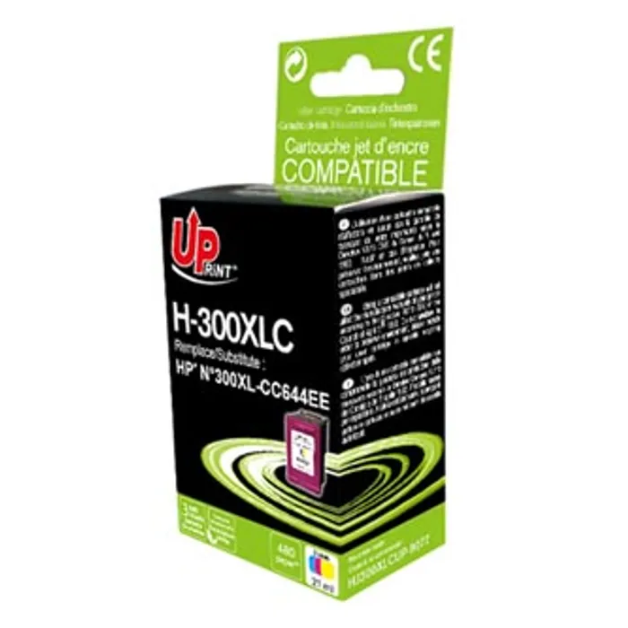 Hlavný obrázok produktu UPrint kompatibilní ink s CC644EE, HP 300XL, color, 19ml, H-300XL-CL, pro HP DeskJet D256
