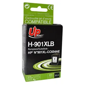 UPrint kompatibil. ink s CC654AE, HP 901XL, black, 20ml, H-901XLB, pre HP OfficeJet J4580
