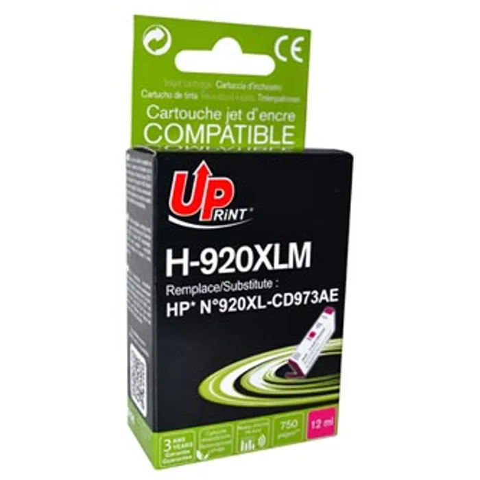 Hlavný obrázok produktu UPrint kompatibilní ink s CD973AE, HP 920XL, magenta, 12ml, H-920XLM, pro HP Officejet