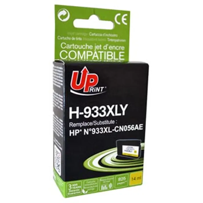 Hlavný obrázok produktu UPrint kompatibilní ink s CN056AE, HP 933XL, yellow, 825str., 14ml, H-933XL-Y, pro HP Off