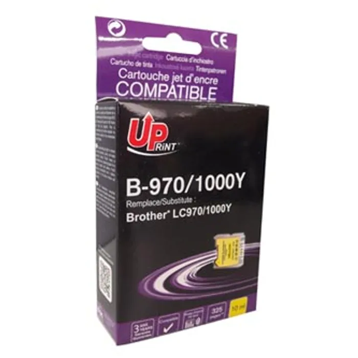 Hlavný obrázok produktu UPrint kompatibilní ink s LC-1000Y, yellow, 10ml, B-970Y, pro Brother DCP-330C, 540CN, 13