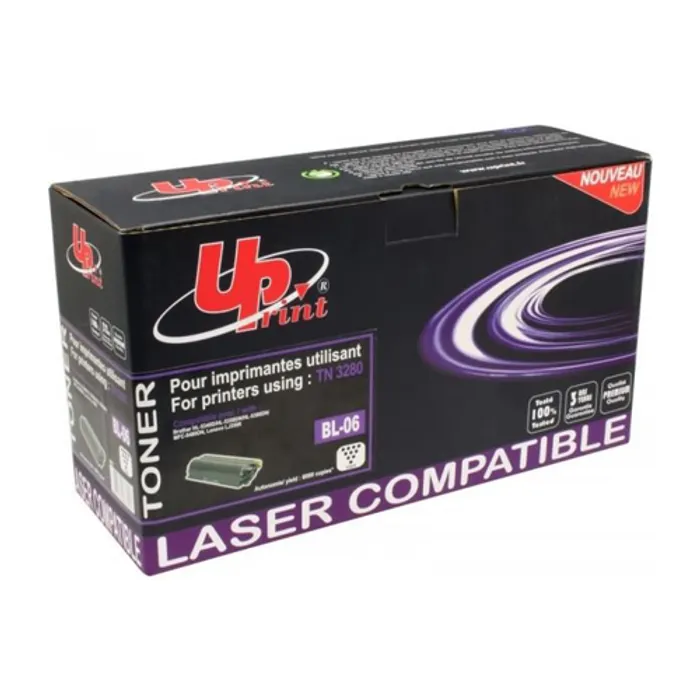 Hlavný obrázok produktu UPrint kompatibilní toner s TN3280, black, 8000str., B.3280, BL-06, pro Brother HL-5340D,