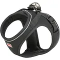 UrbanVest postroj, XXS-XS: 34-37 cm/15 mm, čierna