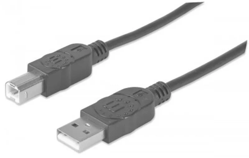 Hlavný obrázok produktu USB 2.0 kabel, černá, 5 m, MANHATTAN