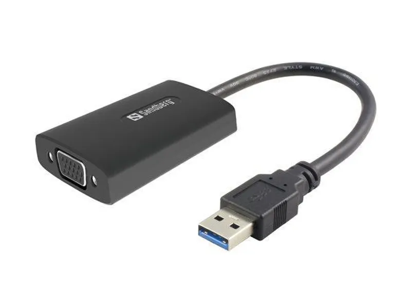 Hlavný obrázok produktu USB 3.0 - VGA adaptér, SANDBERG